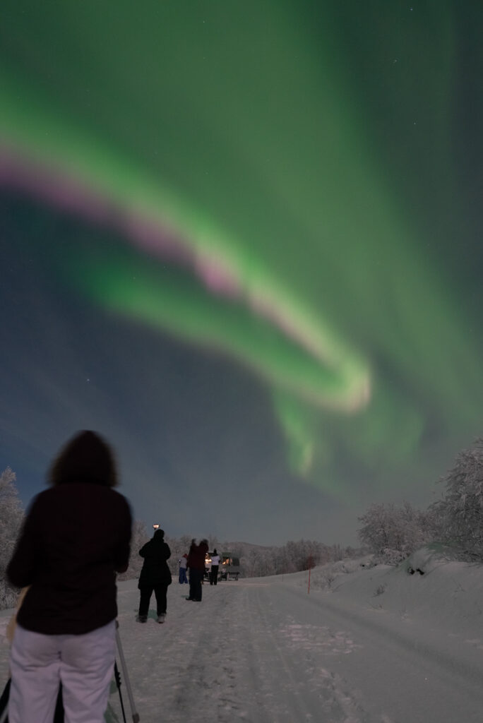 Northern lights tour in Utsjoki Finnish Lapland with Aurora Holidays